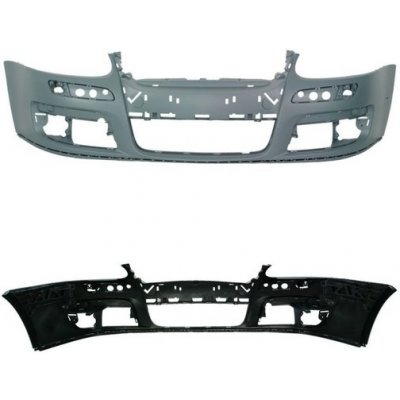 Přední nárazník VOLKSWAGEN GOLF V GTI (1K), 10.03-05.09 OE 1K0807217D, 1K0807217DGRU - vyšší kvalita – Sleviste.cz