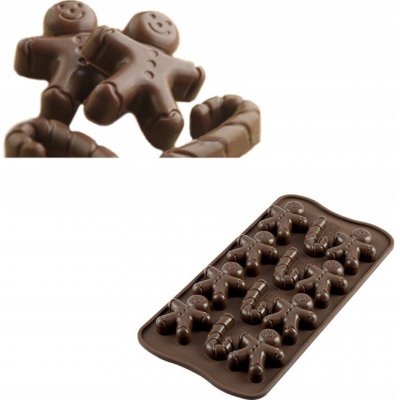 Silikomart forma na čokoládu Mr. Ginger 21x10cm – Zboží Mobilmania