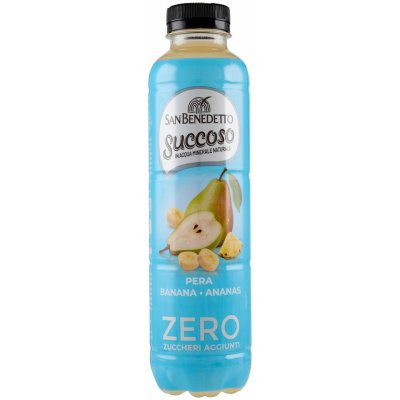 San Benedetto ovocny napoj Succoso hruska, banan a ananas Zero 0,4 l – Zbozi.Blesk.cz