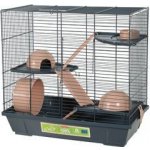 Zolux Klec pro hlodavce Ehop šedá/růžová s výbavou 51 x 27 x 48 cm – Zboží Mobilmania