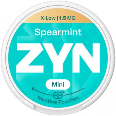 ZYN Spearmint Mini 6 mg 20 sáčků – Sleviste.cz