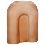 Skleněná váza Andea House Rainbow, 20 cm | hnědá CR22067 – Hledejceny.cz