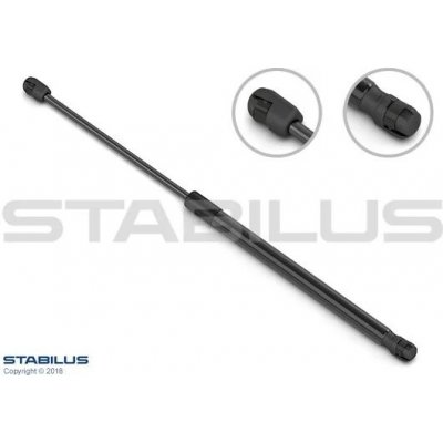 Pneumatická pružina, zavazadlový / nákladový prostor STABILUS 667812 | Zboží Auto