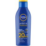 Nivea Sun Protect & Moisture hydratační mléko na opalování SPF20 200 ml – Zboží Dáma