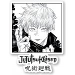 Jujutsu Kaisen Samolepka Gojo Manga Panel – Zboží Živě