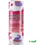 T-tomi Baby set bambusová osuška auta modrá – Zboží Dáma