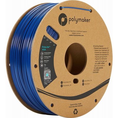 Polymaker PolyLite ASA 1.75mm Blue 1kg – Zboží Živě