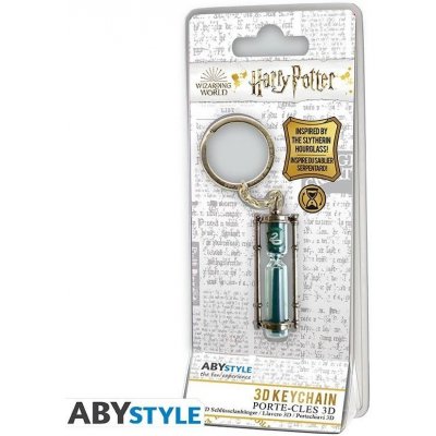 Přívěsek na klíče Harry Potter 3D Slytherin hourglass – Zboží Mobilmania