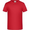 Dětské tričko James Nicholson dětské chlapecké tričko Basic Boy červená