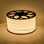 DecoLED D-TYP jednostranný LED Neon, teple bílá,IP67 DLEDN50W – Zboží Živě