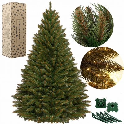 Springos Umělý vánoční stromek CT0082 201 220 cm – Zboží Mobilmania