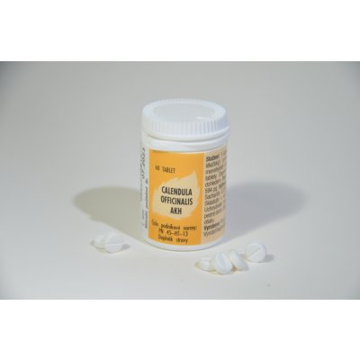 Radim Bakeš Galenická laboratoř Ostrava AKH Calendula officinalis 60 tablet – Hledejceny.cz