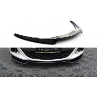Maxton Design spoiler pod přední nárazník pro Opel Astra OPC J (Mk3), černý lesklý plast ABS, ver. 2 – Zbozi.Blesk.cz