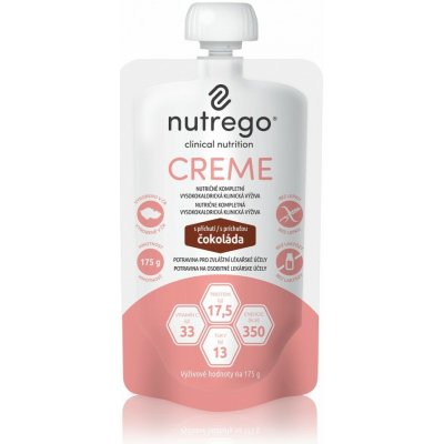 NUTREGO CREME S PŘÍCHUTÍ ČOKOLÁDA POR SOL 12X175G