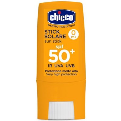 Chicco dětská tyčinka na opalování na obličej a citlivá místa SPF50+ 9 ml – Hledejceny.cz