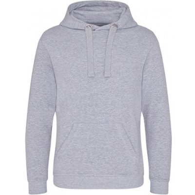 Just Hoods mikina s kapucí JH101 Heather Grey – Zboží Mobilmania