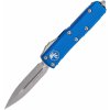 Nůž MICROTECH UTX-85 D/E Stonewash Standard Blue 232-10BL