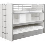 Vipack Bonny Šedá dvoupatrová se stolkem – Zboží Mobilmania