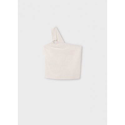 Mayoral top na jedno rameno smetanový – Zboží Dáma