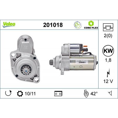 Startér VALEO 201018 | Zboží Auto