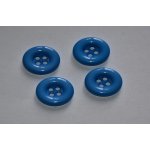 Knoflík plastový čtyřdírkový 18mm nebesky modrá – Zbozi.Blesk.cz