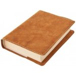 Obal na knihu Klasik 25,5 x 39,8 cm Medová semiš – Zboží Dáma
