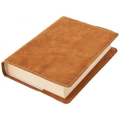 Obal na knihu Klasik 25,5 x 39,8 cm Medová semiš – Zboží Dáma