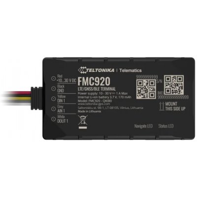 Teltonika FMC920-E – Sleviste.cz