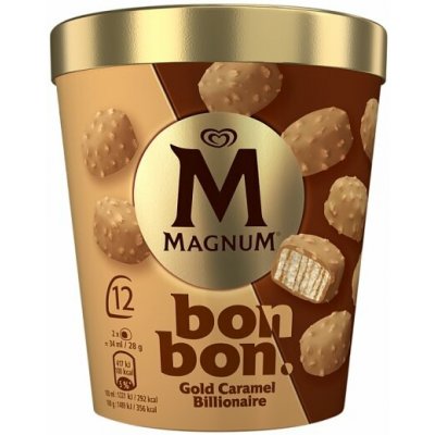 Magnum Bonbon Gold Caramel Billionaire 12 x 17ml – Hledejceny.cz