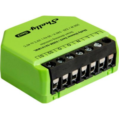 Shelly Dimmer Gen3 - stmívací modul bez nutnosti neutrálního vodiče (WiFi) – Sleviste.cz