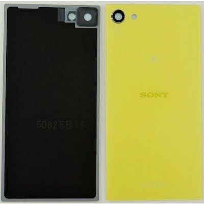 Kryt Sony Xperia Z5 Compact E5823 zadní žlutý – Zboží Mobilmania