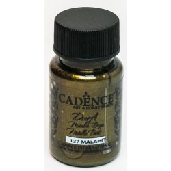 Cadence akrylové barvy Dora Metallic zlatozelená 50 ml