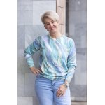 Dámský svetr PAINT Šedá – Zboží Mobilmania