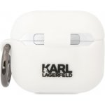 Karl Lagerfeld AirPods 3 cover Silicone Choupette Head 3D KLA3RUNCHH – Hledejceny.cz