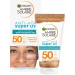 Garnier Ambre Solaire Face Cream Super UV SPF50 - Ochranný krém na obličej proti vráskám 50 ml