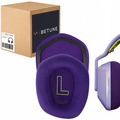 BETUNE náušníky PRO LOGITECH G733 FIALOVÉ – Zboží Živě