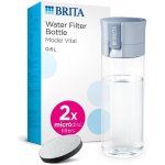 Brita Fill & Go Vital 0,6 l modrá + microdics 2 ks 2024 – Hledejceny.cz