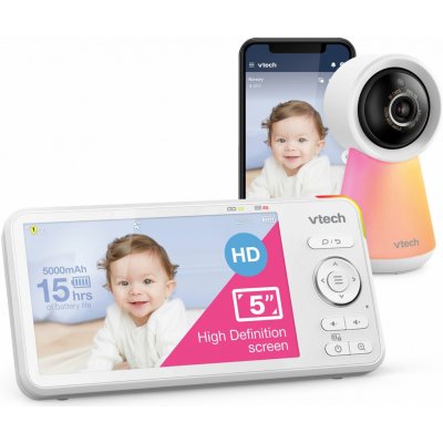 VTech RM5756HD Smart Wi-Fi dětská video chůvička – Sleviste.cz