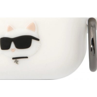 Karl Lagerfeld AirPods Pro cover Silicone Choupette Head 3D KLAPRUNCHH – Hledejceny.cz