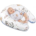 Bellatex Kojicí polštář s povlakem na zip zvířátka na obláčku – Zboží Dáma