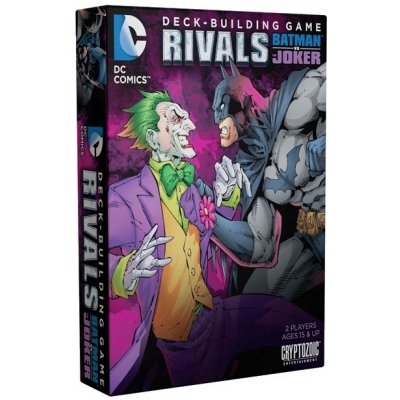 Cryptozoic Entertainment DC Deck-Building Game: Rivals Batman vs The Joker – Sleviste.cz