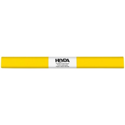 HEYDA Krepový papír v roli 50 × 250 cm - žlutý – Hledejceny.cz