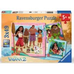 Ravensburger Disney Vaiana 3 x 49 dílků – Hledejceny.cz
