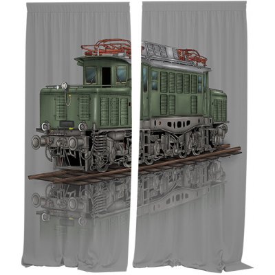 IMPAR Závěsy BR 194 (Rozměr : 140x250, Materiál: Interlock) – Hledejceny.cz