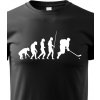 Dětské tričko dětské tričko Evoluce hokej, černá