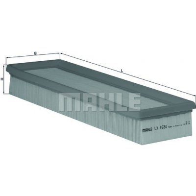 MAHLE ORIGINAL Vzduchový filtr LX1634 – Hledejceny.cz