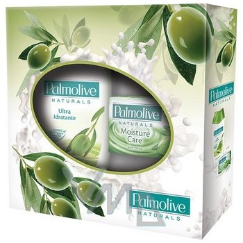 Palmolive Olive Milk Woman sprchový gel 250 ml + tuhé mýdlo 90 g dárková sada