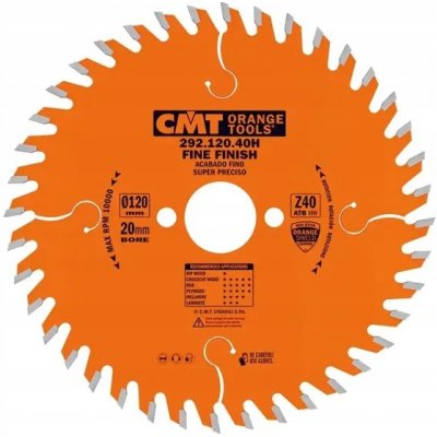 Kotouč na dřevo CMT 292.160.40H 160x20 mm – Sleviste.cz