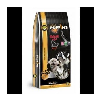 Puffins Yorkshire & Mini s masovou náplní pro psy 1 Kg