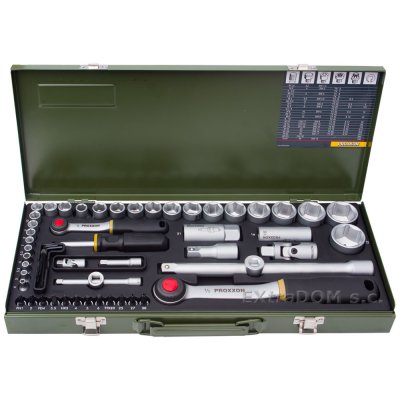Proxxon 23040 GOLA 1/4" & 1/2", 55-dílná – Zboží Dáma